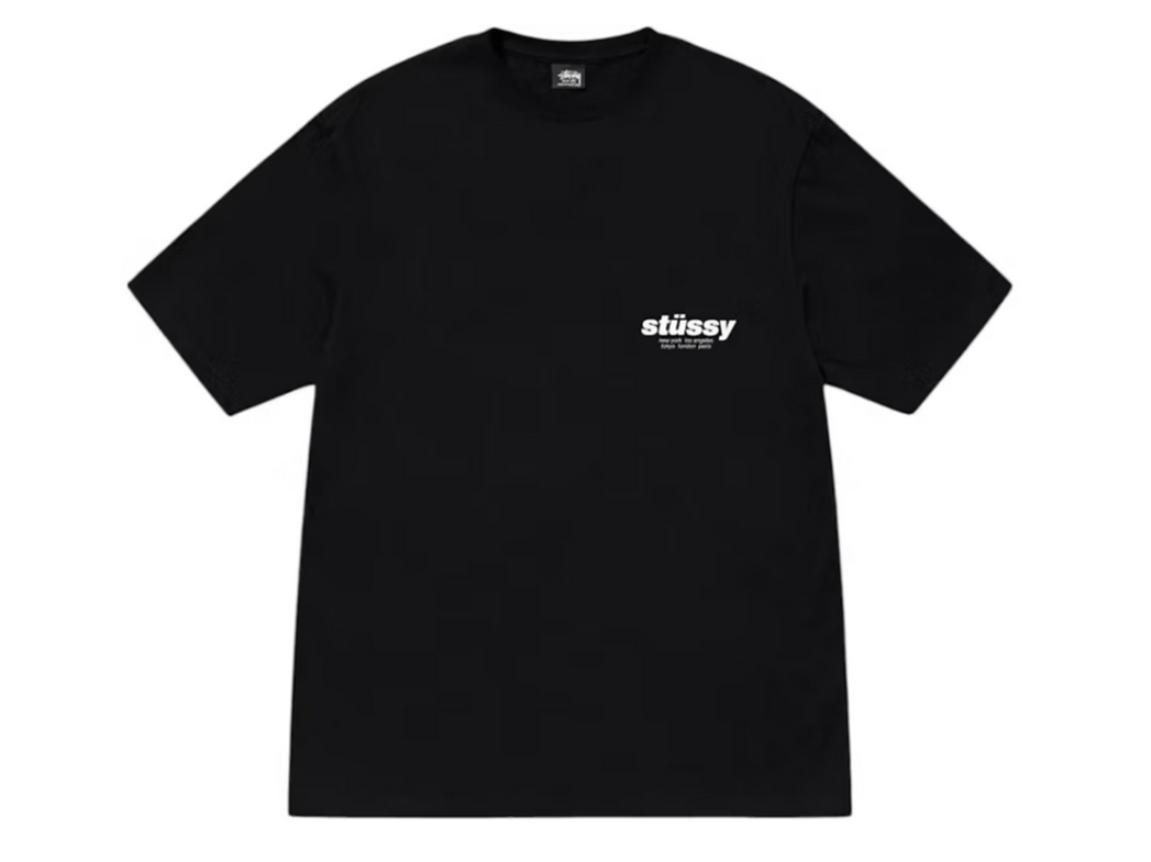 Stussy Rollers Tee Black