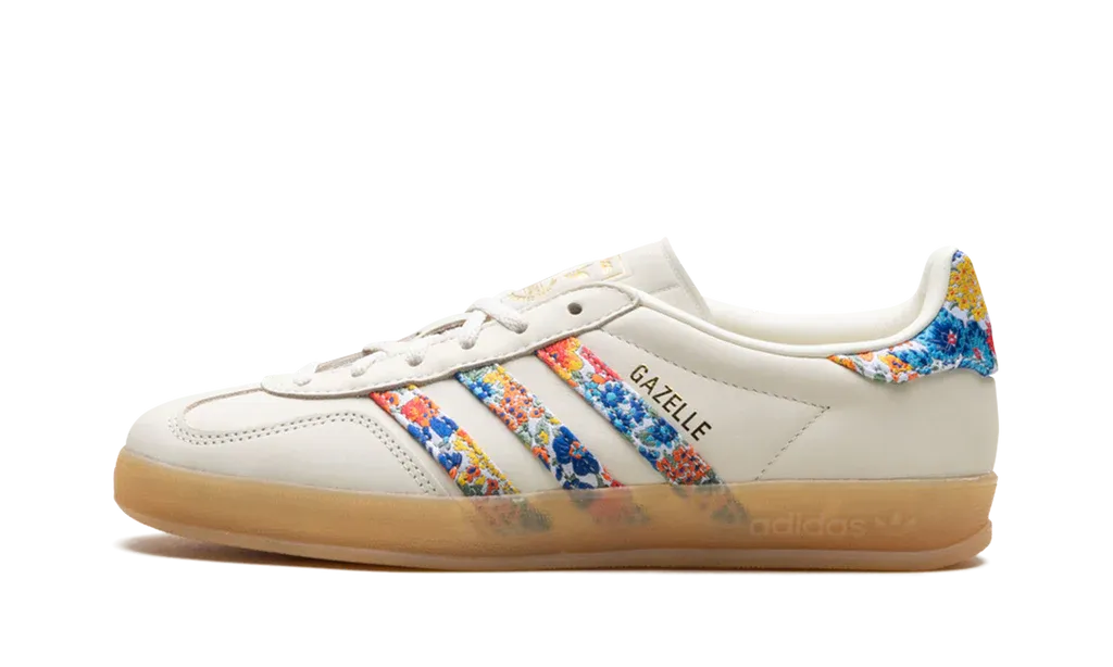 Adidas Gazelle Indoor Liberty London Floral Embroidery Stripes (W)