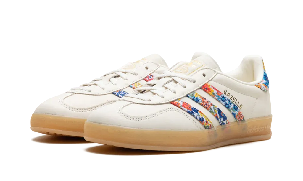 Adidas Gazelle Indoor Liberty London Floral Embroidery Stripes (W)