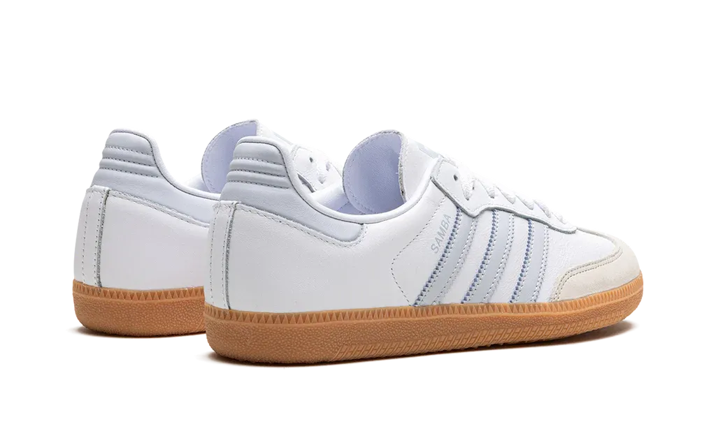 Adidas Samba OG White Halo Blue Gum (W)