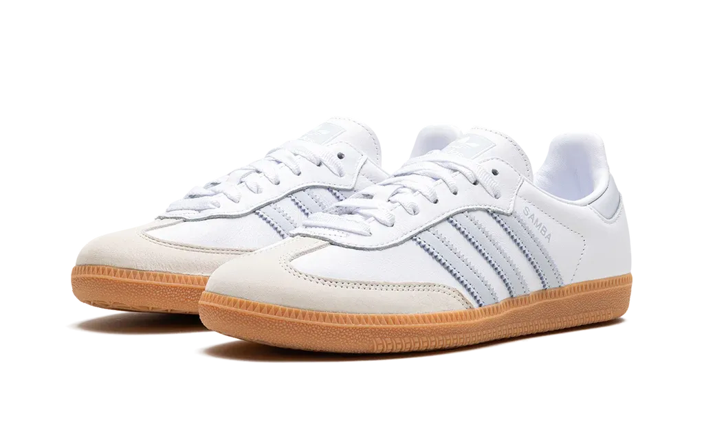 Adidas Samba OG White Halo Blue Gum (W)