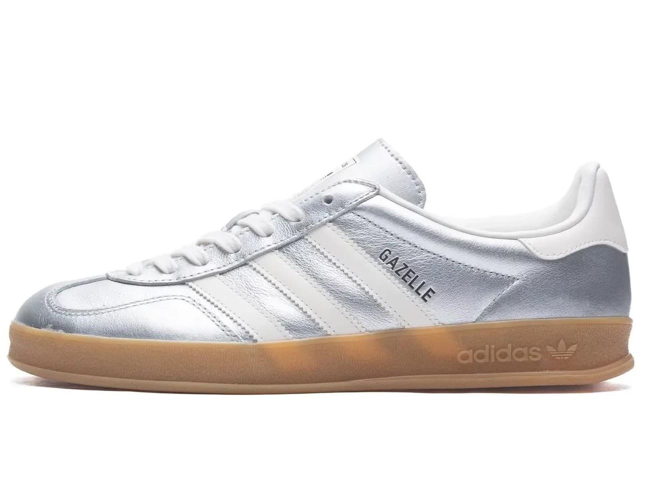 Adidas Gazelle Indoor Silver Metallic Core White