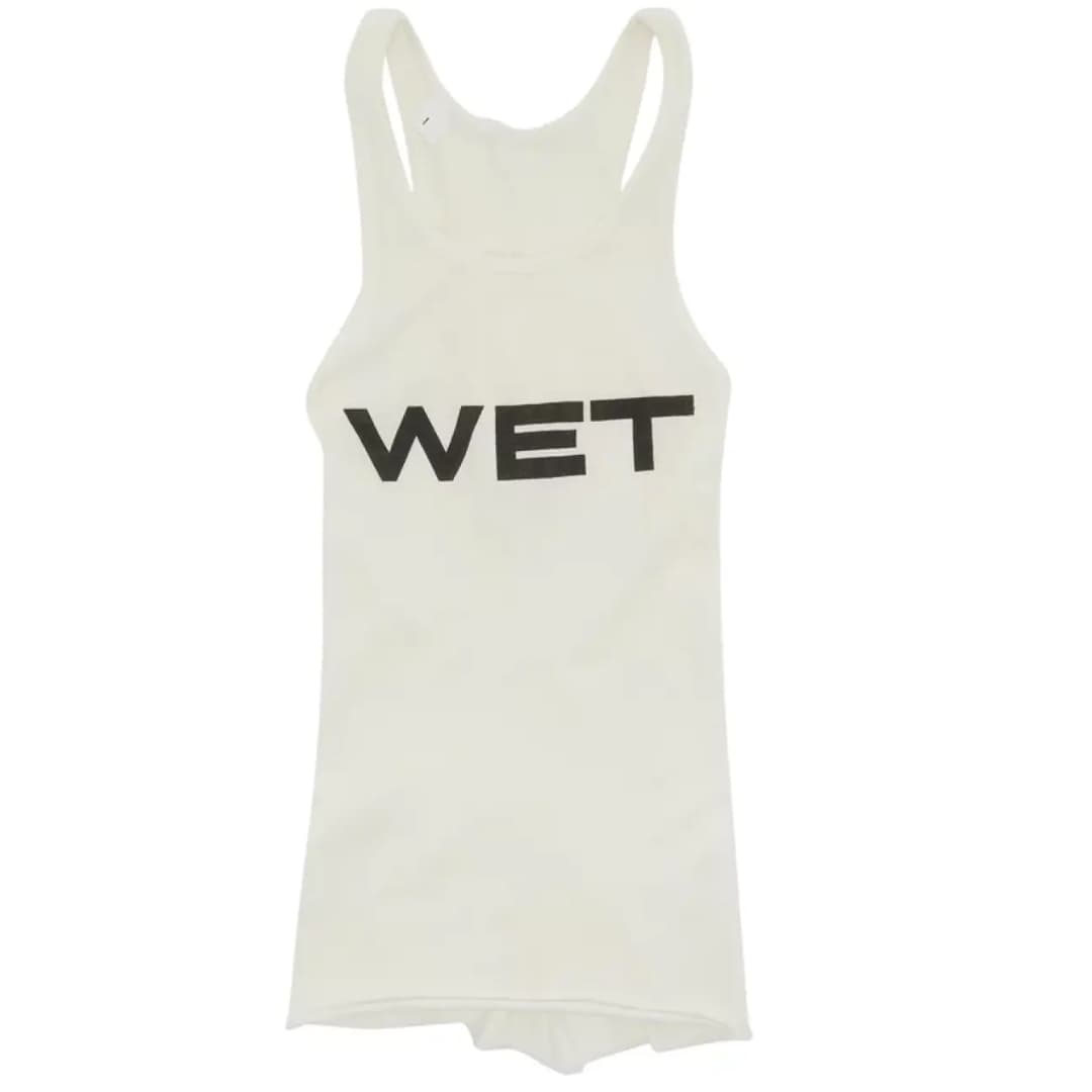 Yeezy Mowalola Wet Tank White