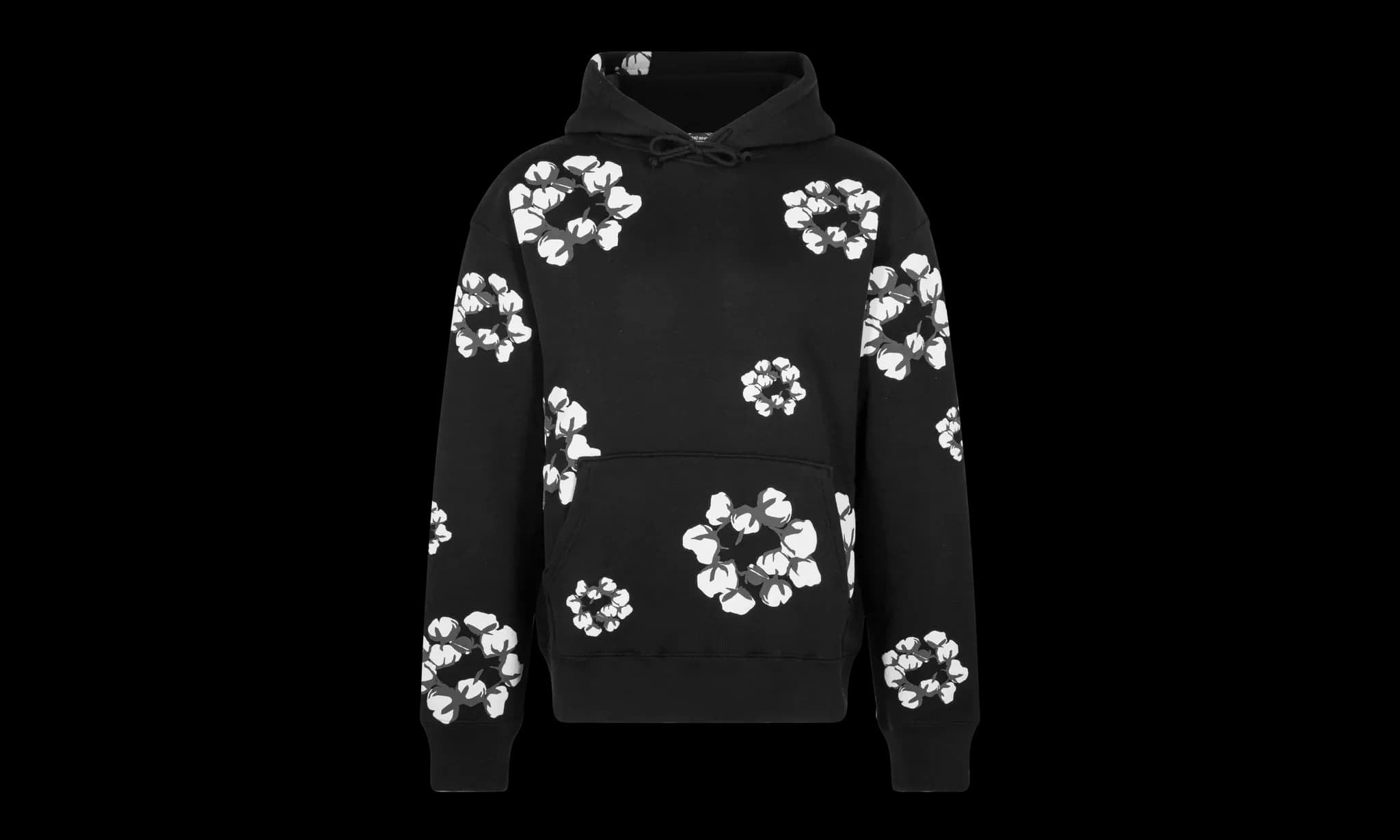 Denim Tears x CPFM Cactus Tears Wreath Hoodie Black