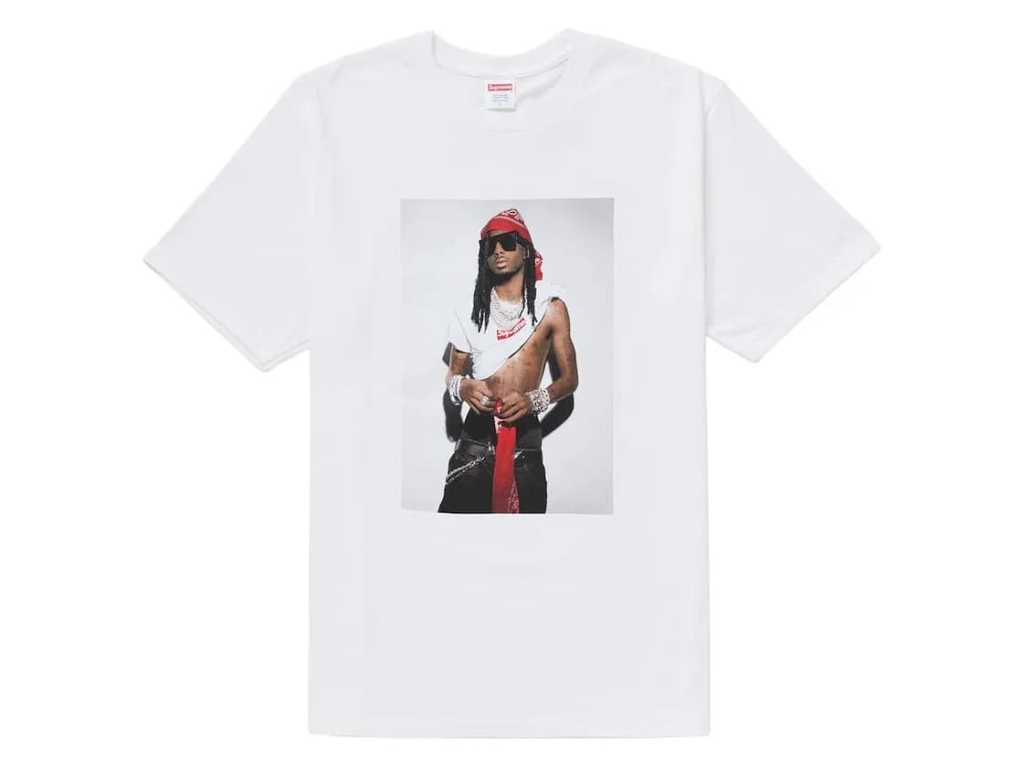 Supreme Playboi Carti Tee White