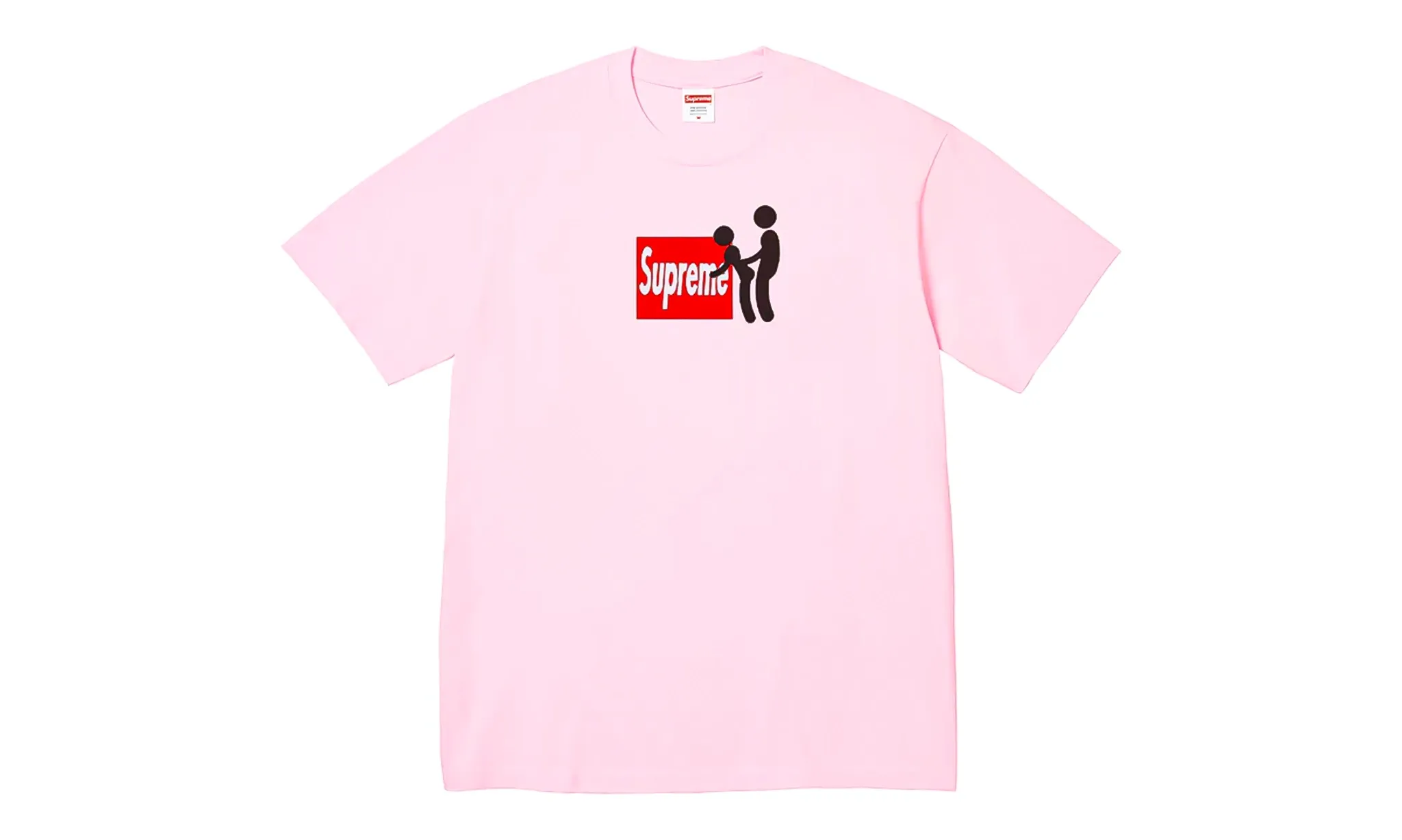 Supreme Stick Tee Pink