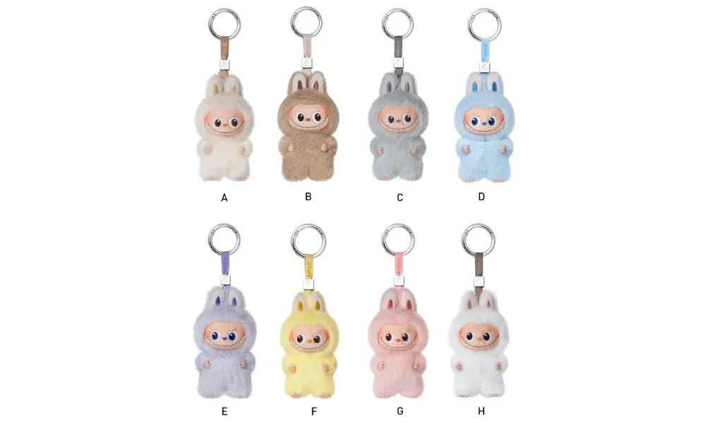 Pop Mart Labubu The Monsters Pin for Love Series Vinyl Plush Pendant (A-M) Sealed Case (Zestaw 14 Blind Box)