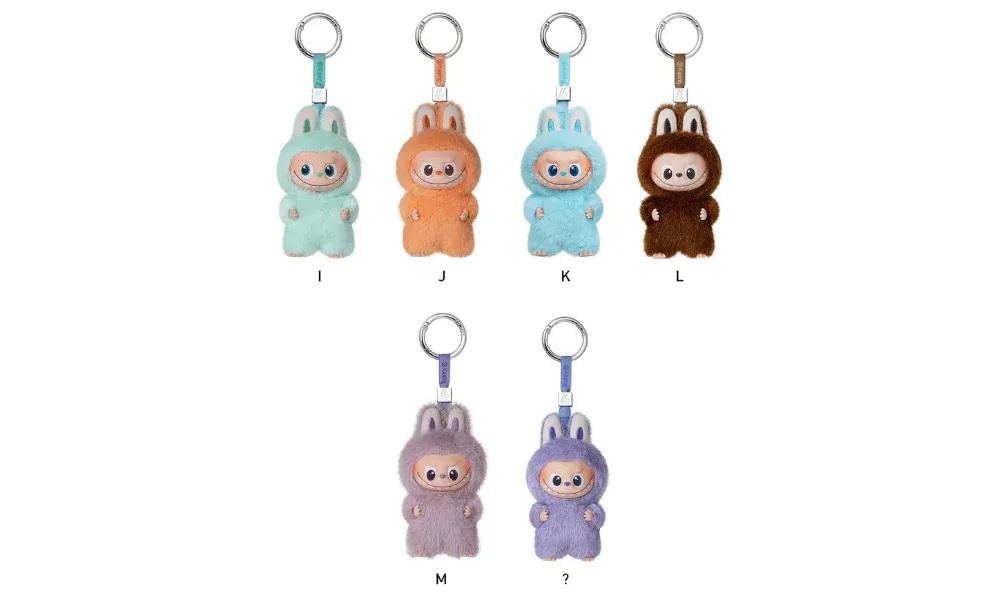 Pop Mart Labubu The Monsters Pin for Love Series Vinyl Plush Pendant (A-M) Sealed Case (Zestaw 14 Blind Box)