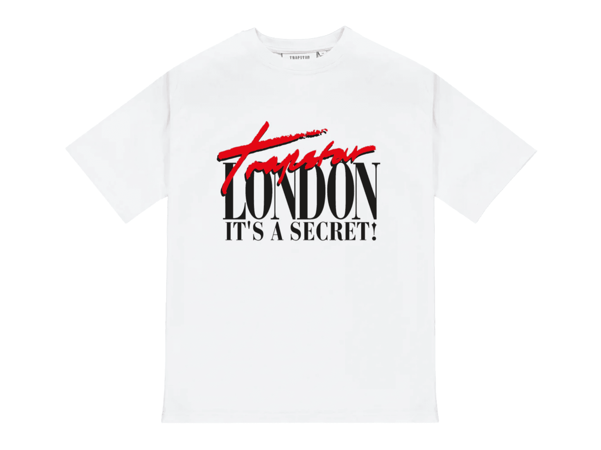 Trapstar London Tee White Red