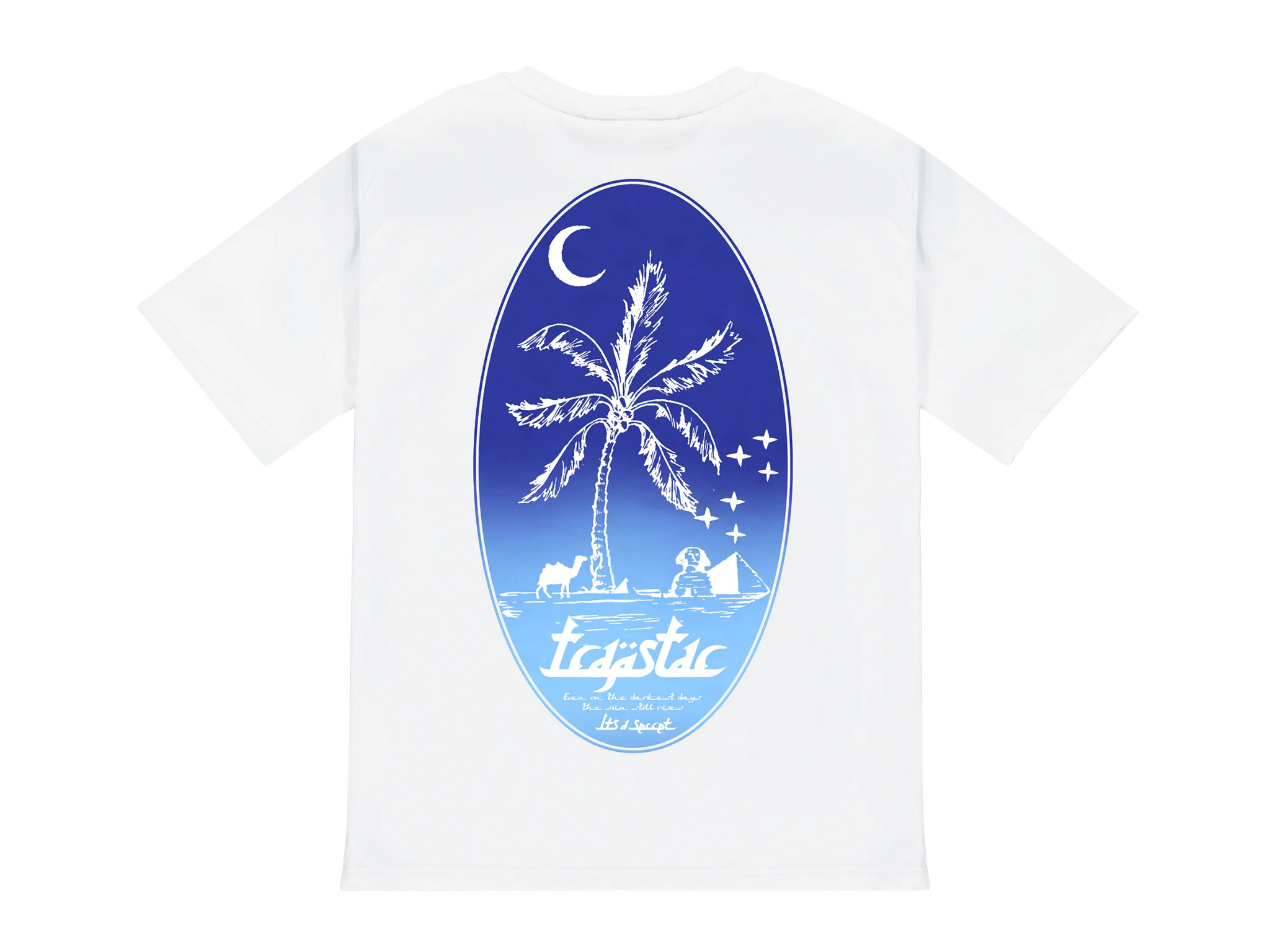 Trapstar Sun Will Rise Tee White