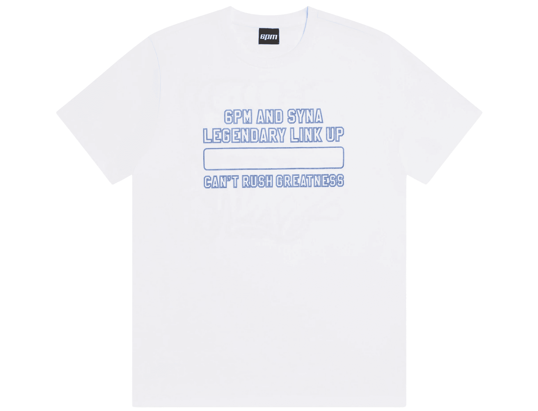 Syna World x Central Cee x 6PM Link Up Tee White