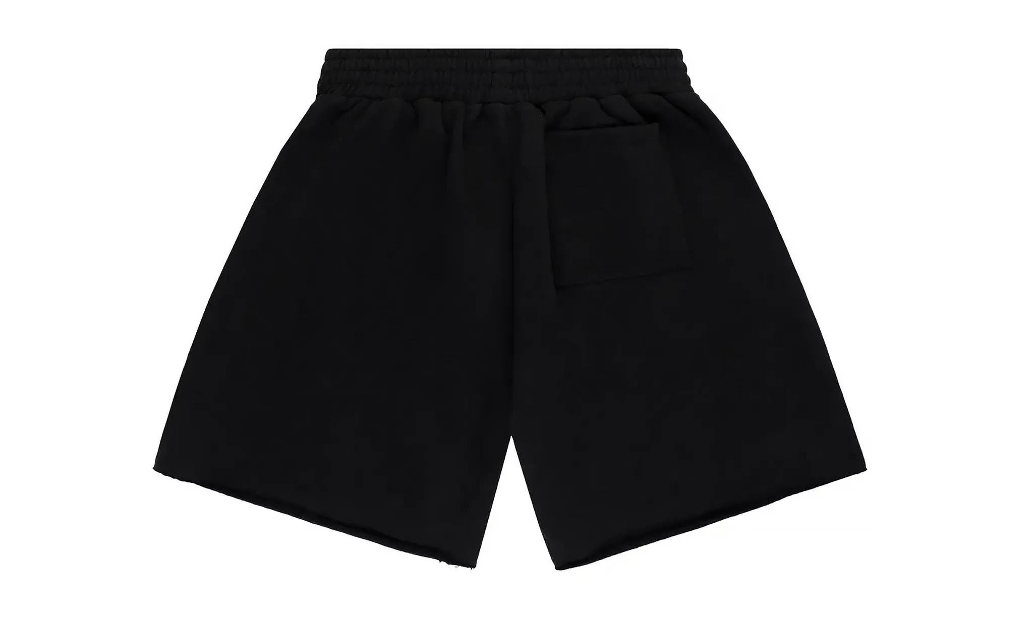 Sp5der Beluga Outline Sweatshort Black