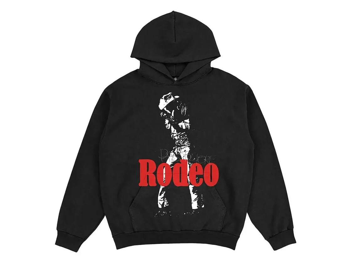 Travis Scott Rodeo Hoodie Black