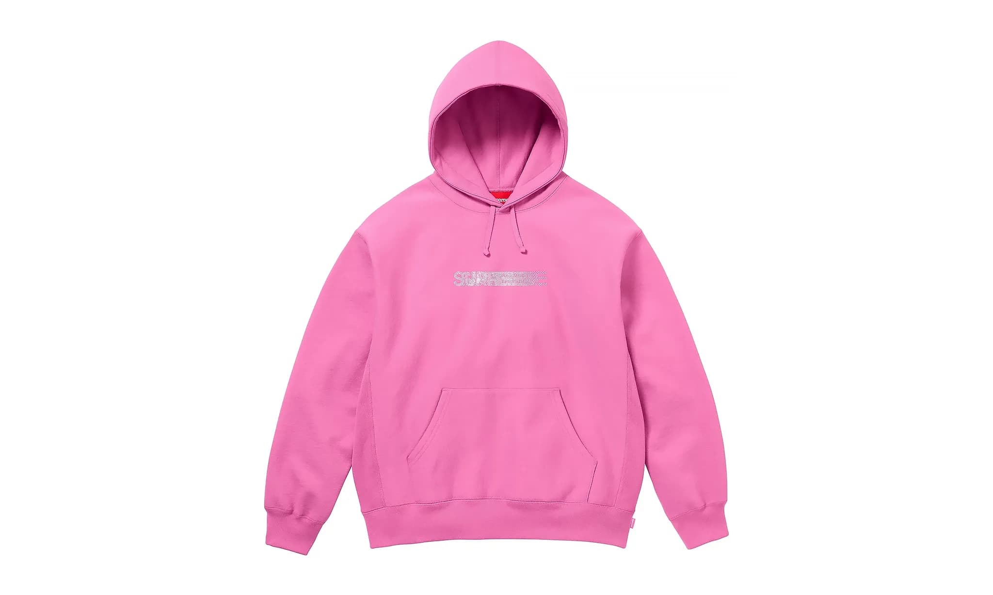 Bluza Supreme Swarovski Motion Logo Pink