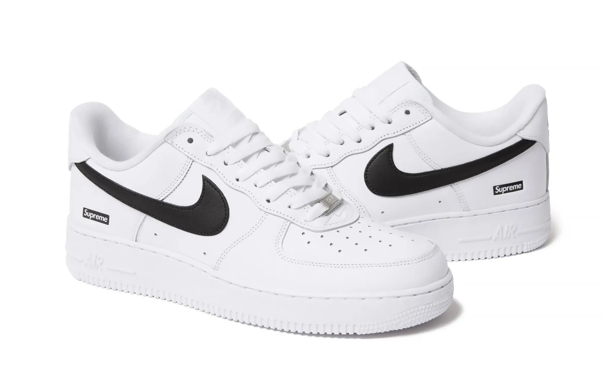 Nike Air Force 1 Low Supreme White Black