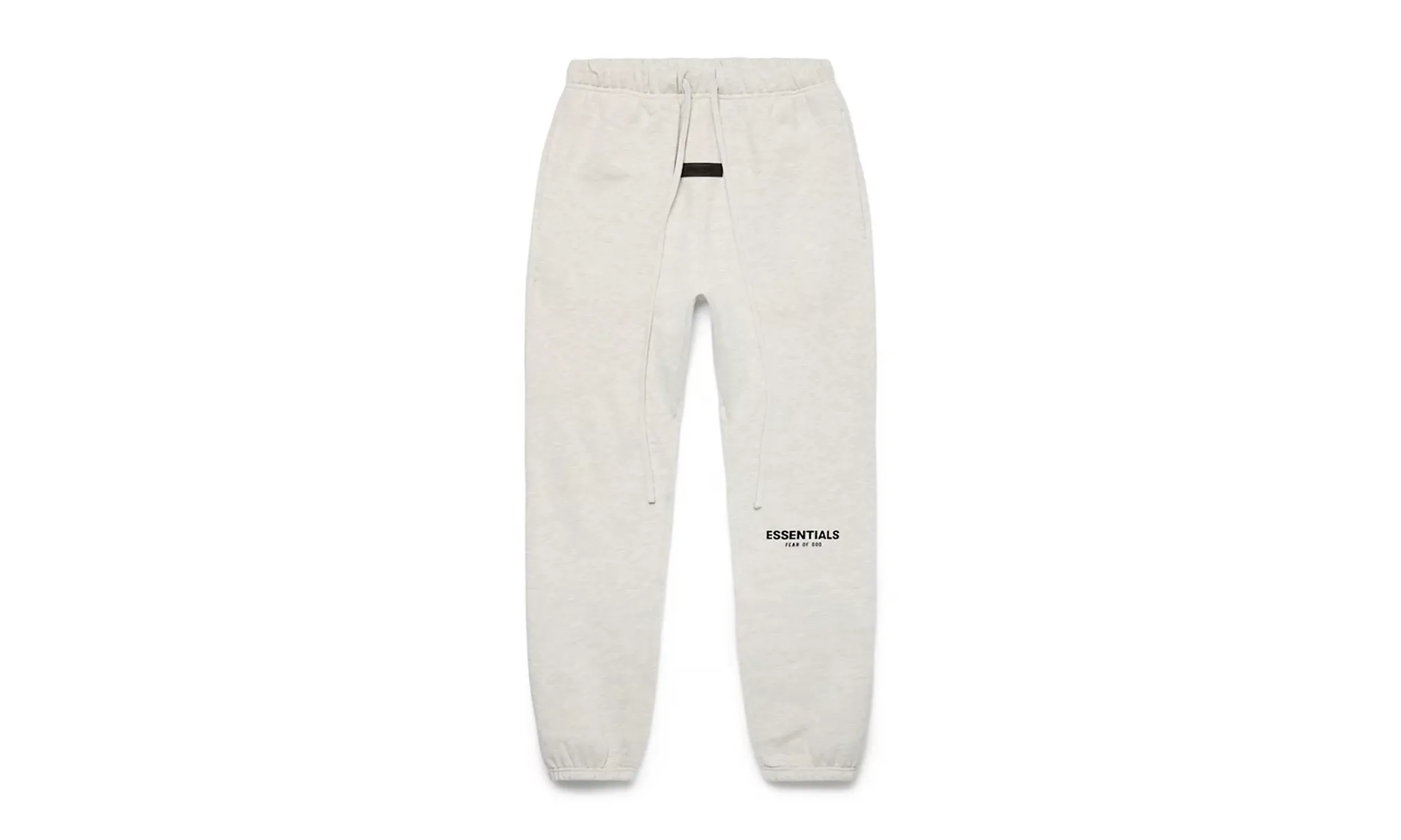 Fear of God Essentials Light Oatmeal Sweatpants (SS22)