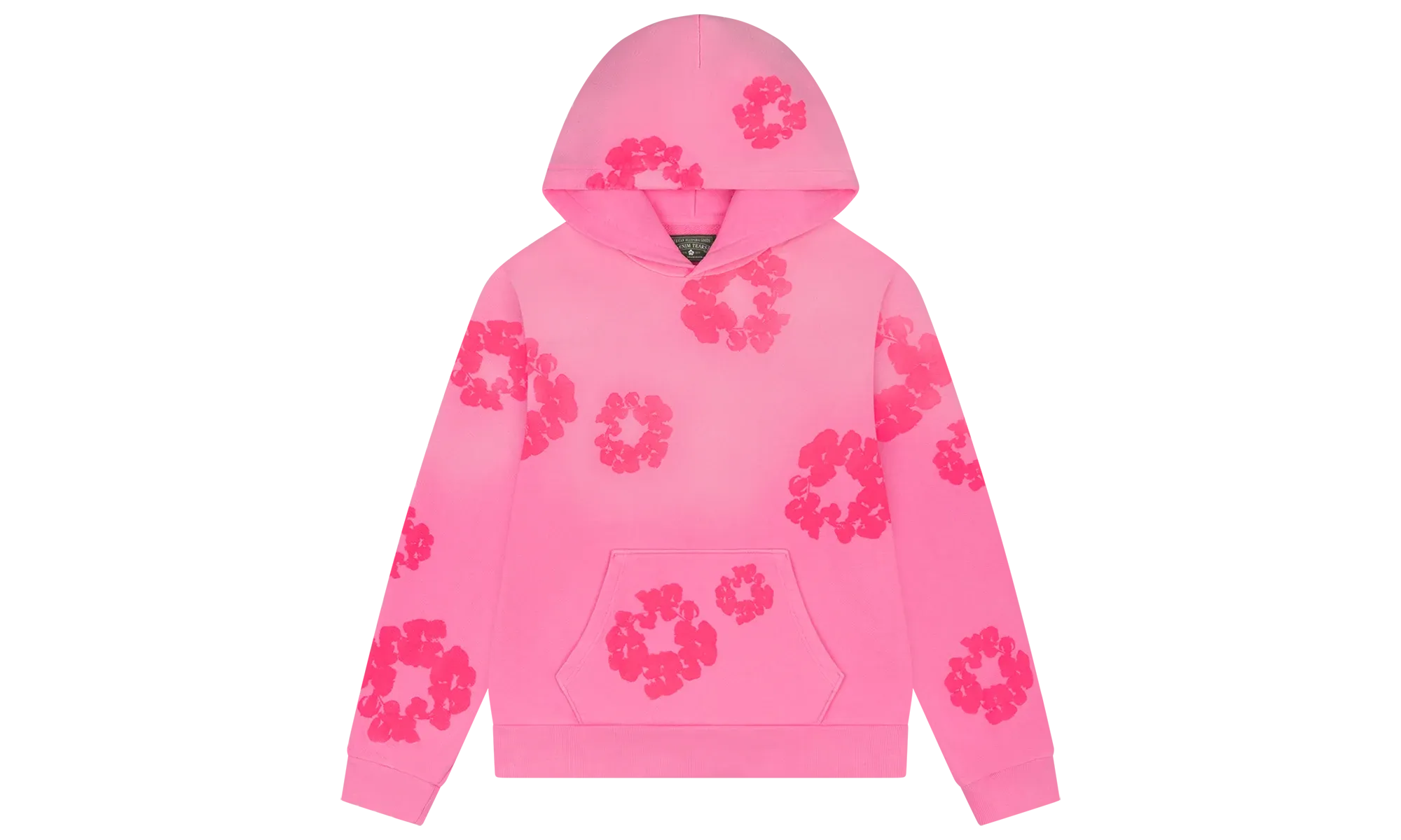 Denim Tears Mono Cotton Wreath Hoodie Pink