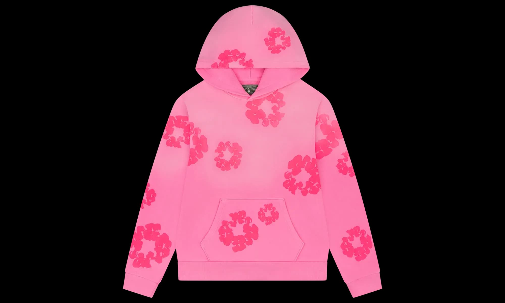 Denim Tears Mono Cotton Wreath Hoodie Pink
