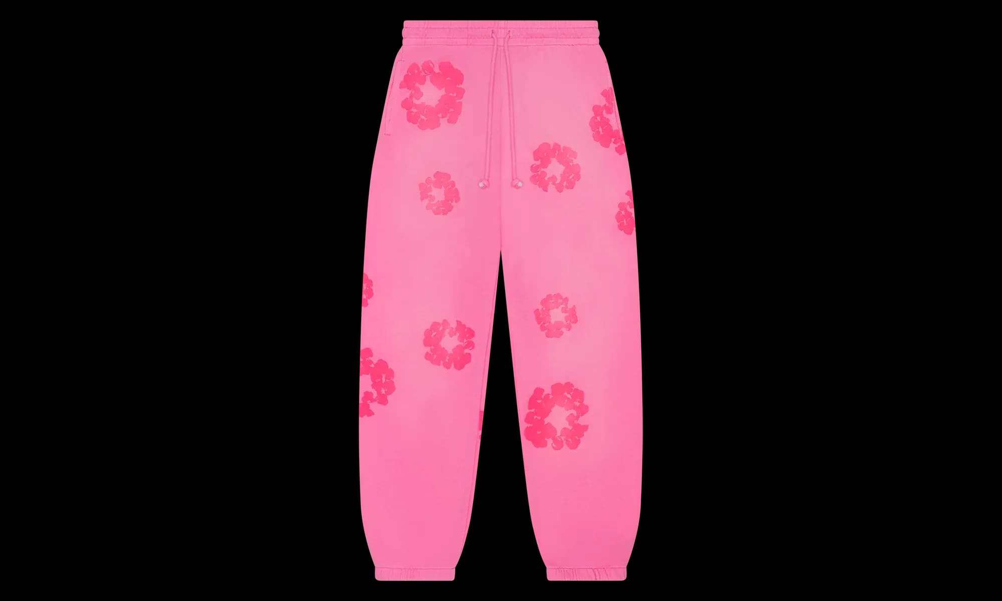 Denim Tears Mono Cotton Wreath Sweatpants Pink