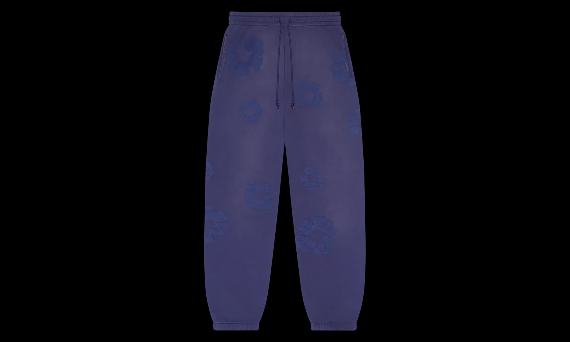 Denim Tears Mono Cotton Wreath Sweatpants Washed Blue