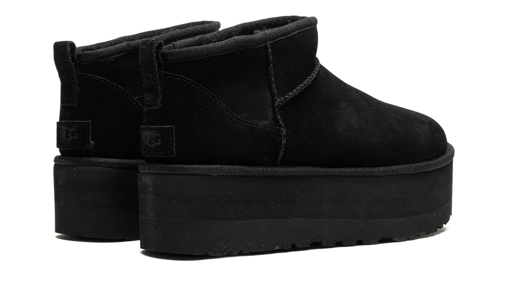 UGG Classic Ultra Mini Platform Boot Black (W)