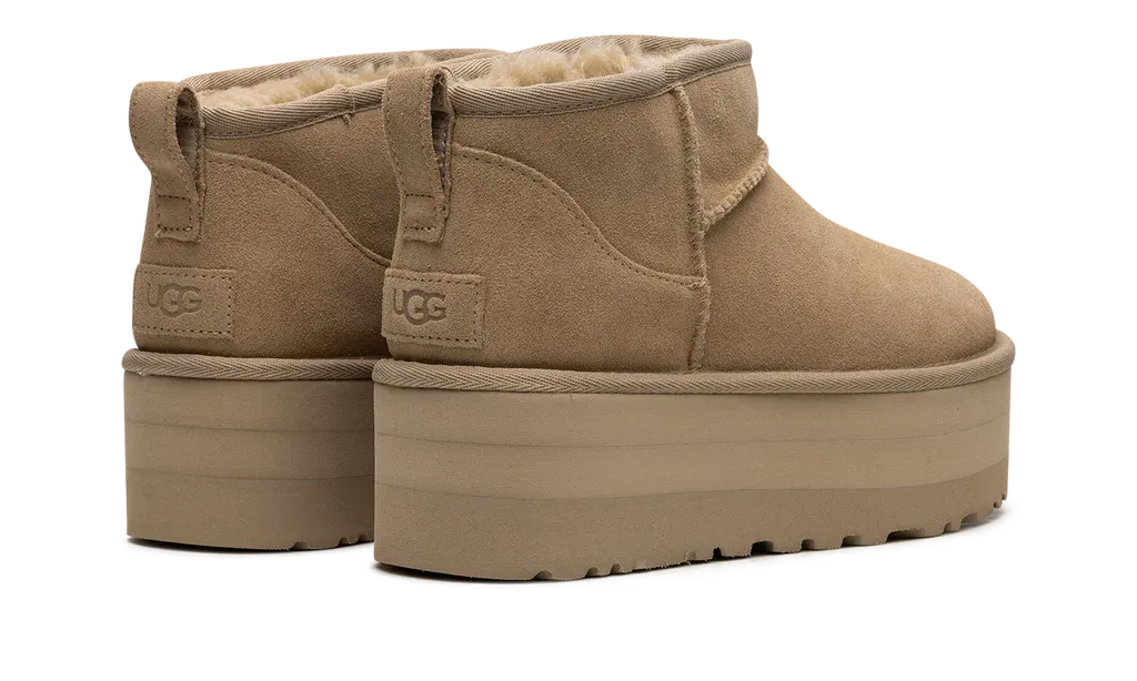 UGG Classic Ultra Mini Platform Boot Mustard Seed (W)