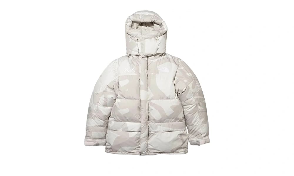 KAWS x The North Face Retro 1994 Himalayan Parka Moonlight Ivory