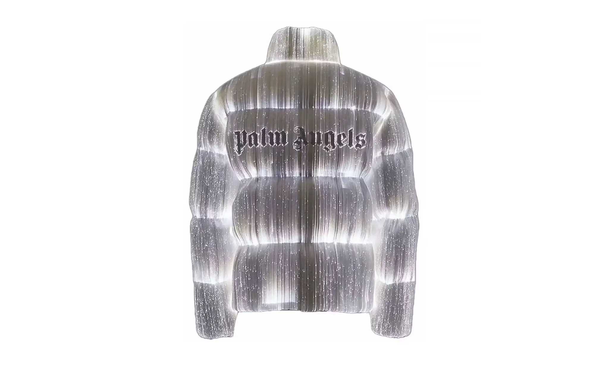 Moncler Maya 70 by Palm Angels Jacket Bright White