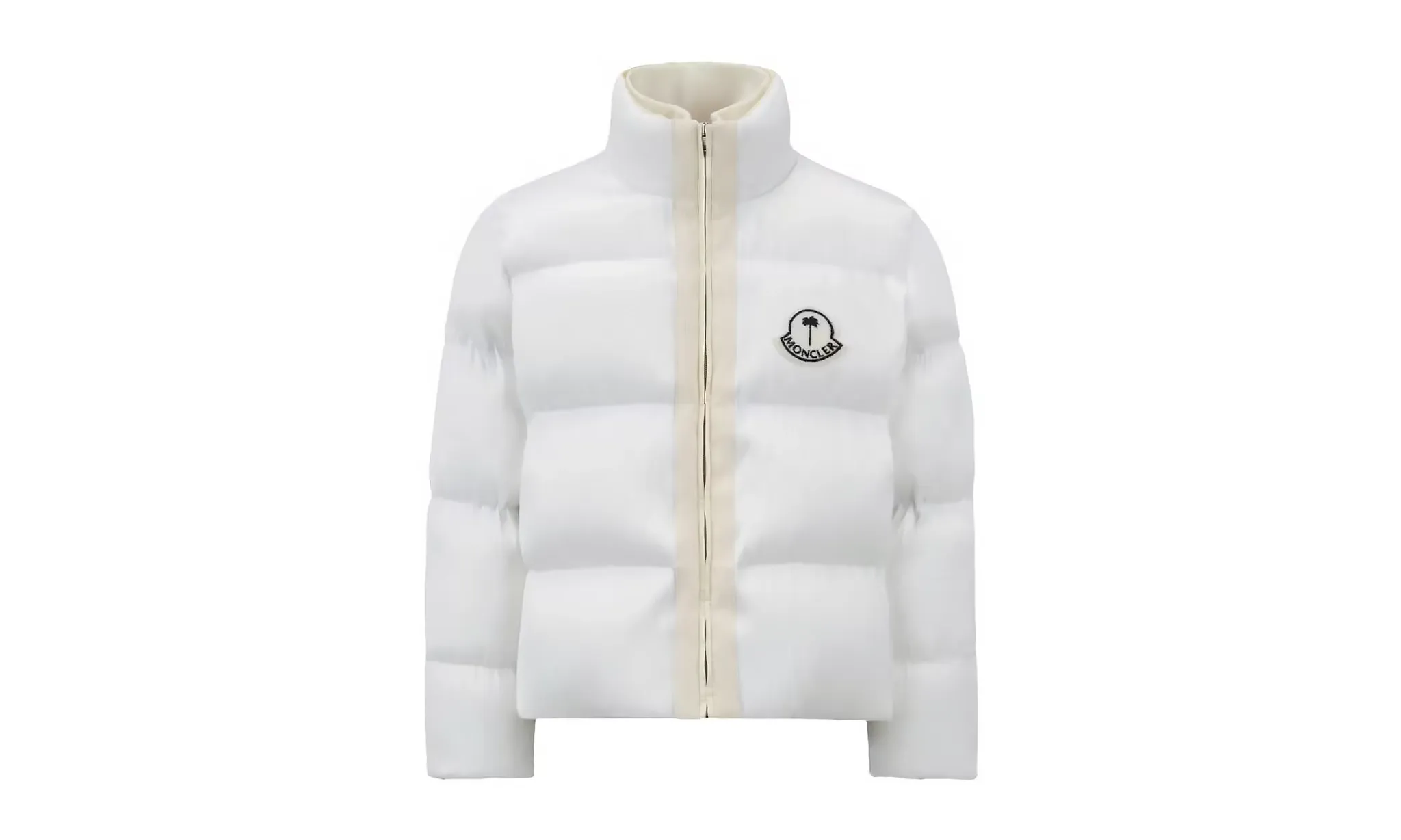 Moncler Maya 70 by Palm Angels Jacket Bright White