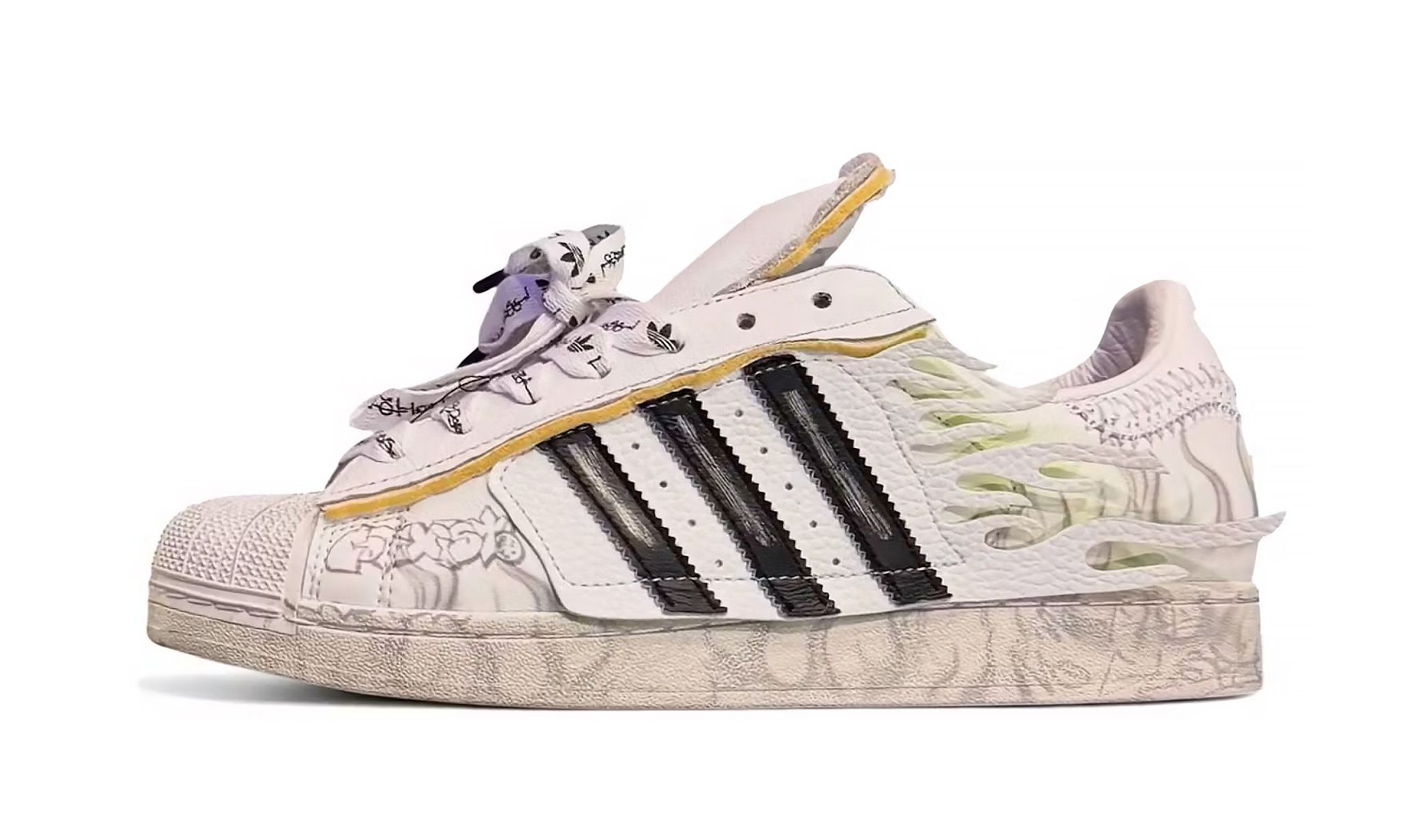 Adidas Superstar Hellstar White