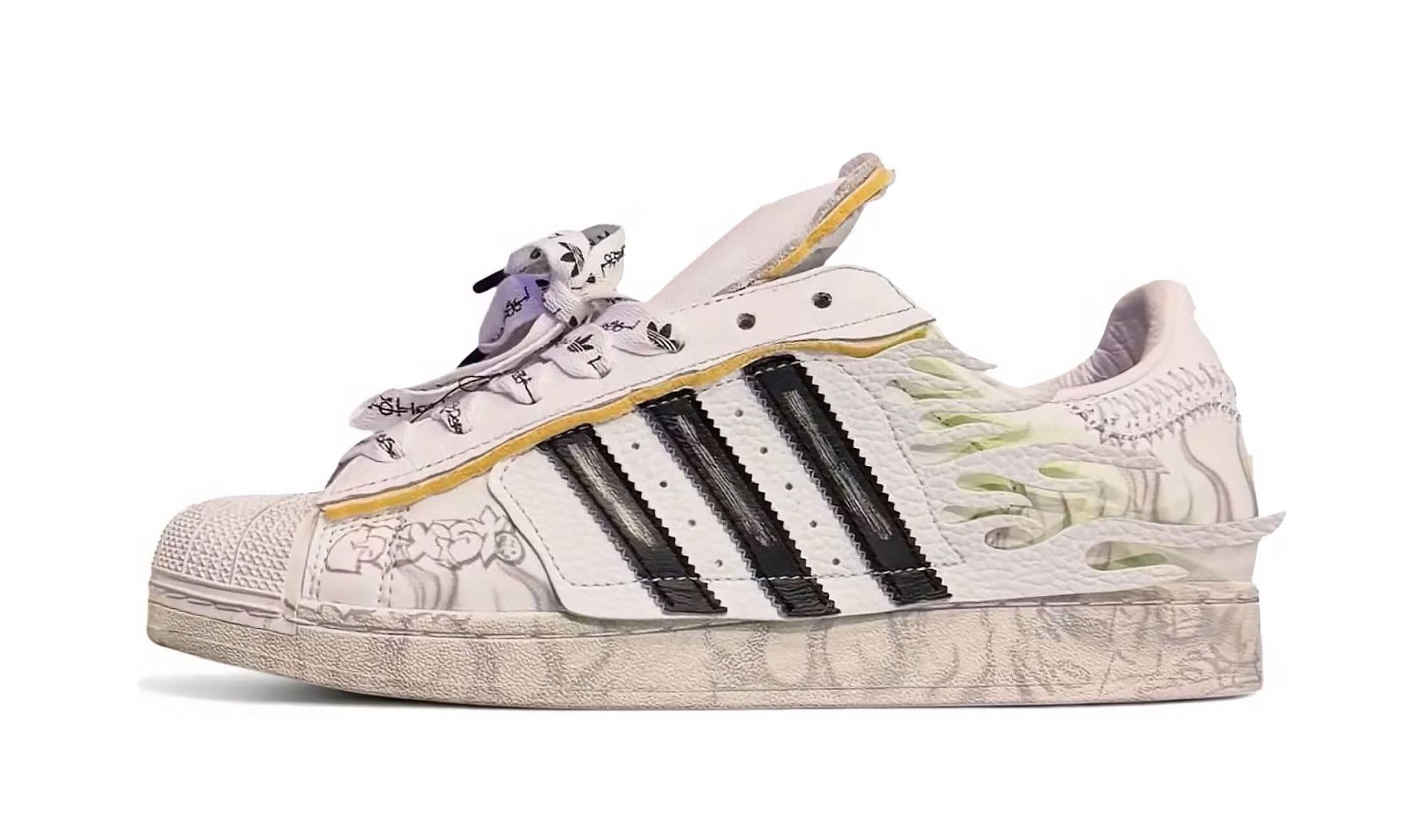 Adidas Superstar Hellstar White