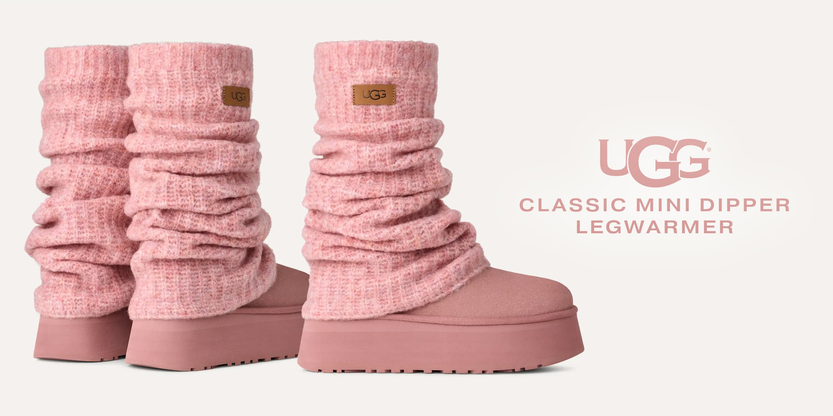 Nowe buty UGG, które podbijają internet! Zobacz model UGG Classic Mini Dipper Legwarmer
