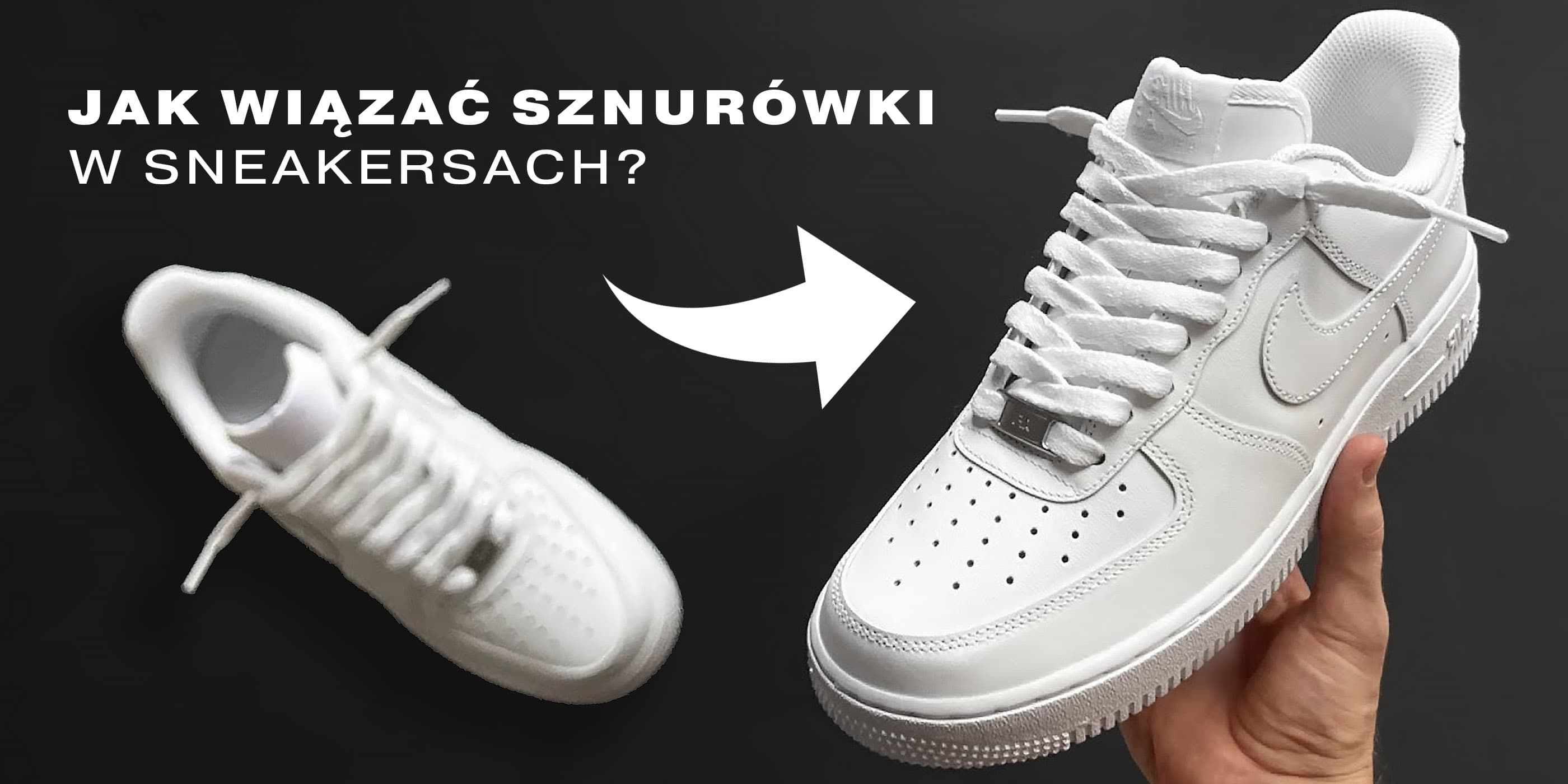 Jak wiązać sznurówki w sneakersach?