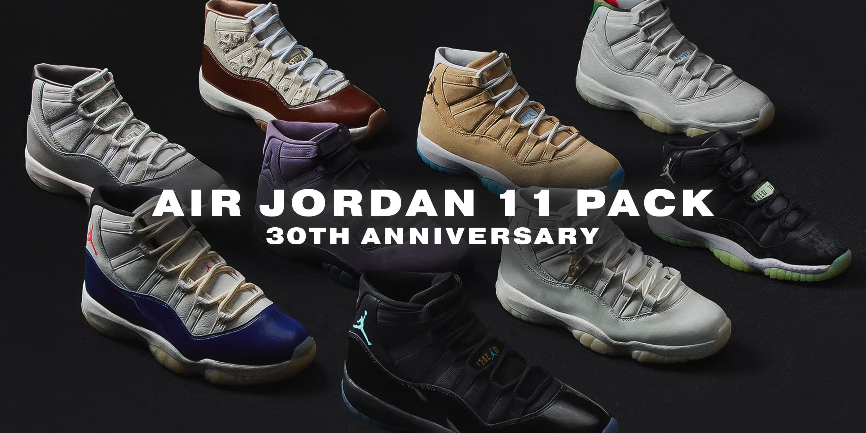 Air Jordan 11 Pack 30th Anniversary - modele i daty premier