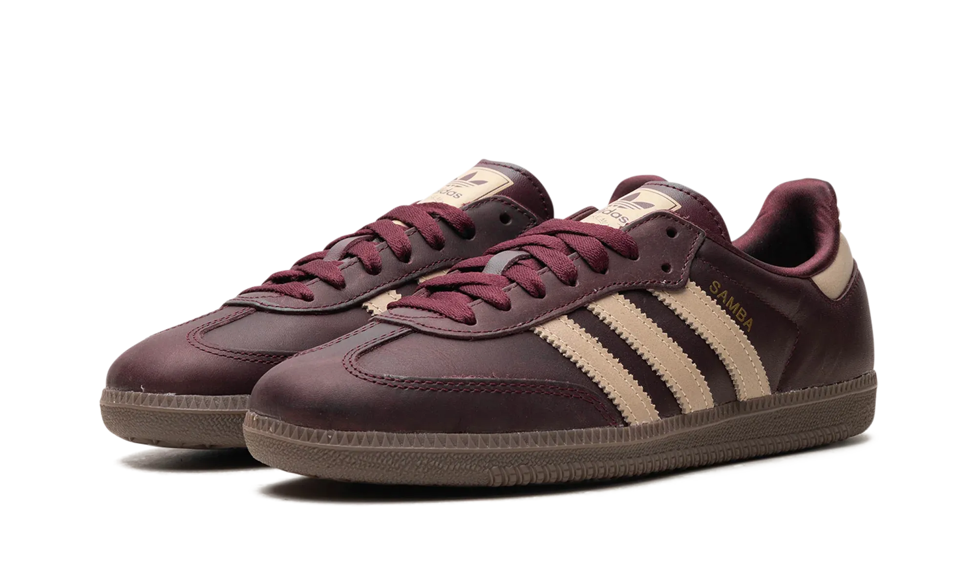 Adidas Samba OG Maroon Crystal Sand (W)