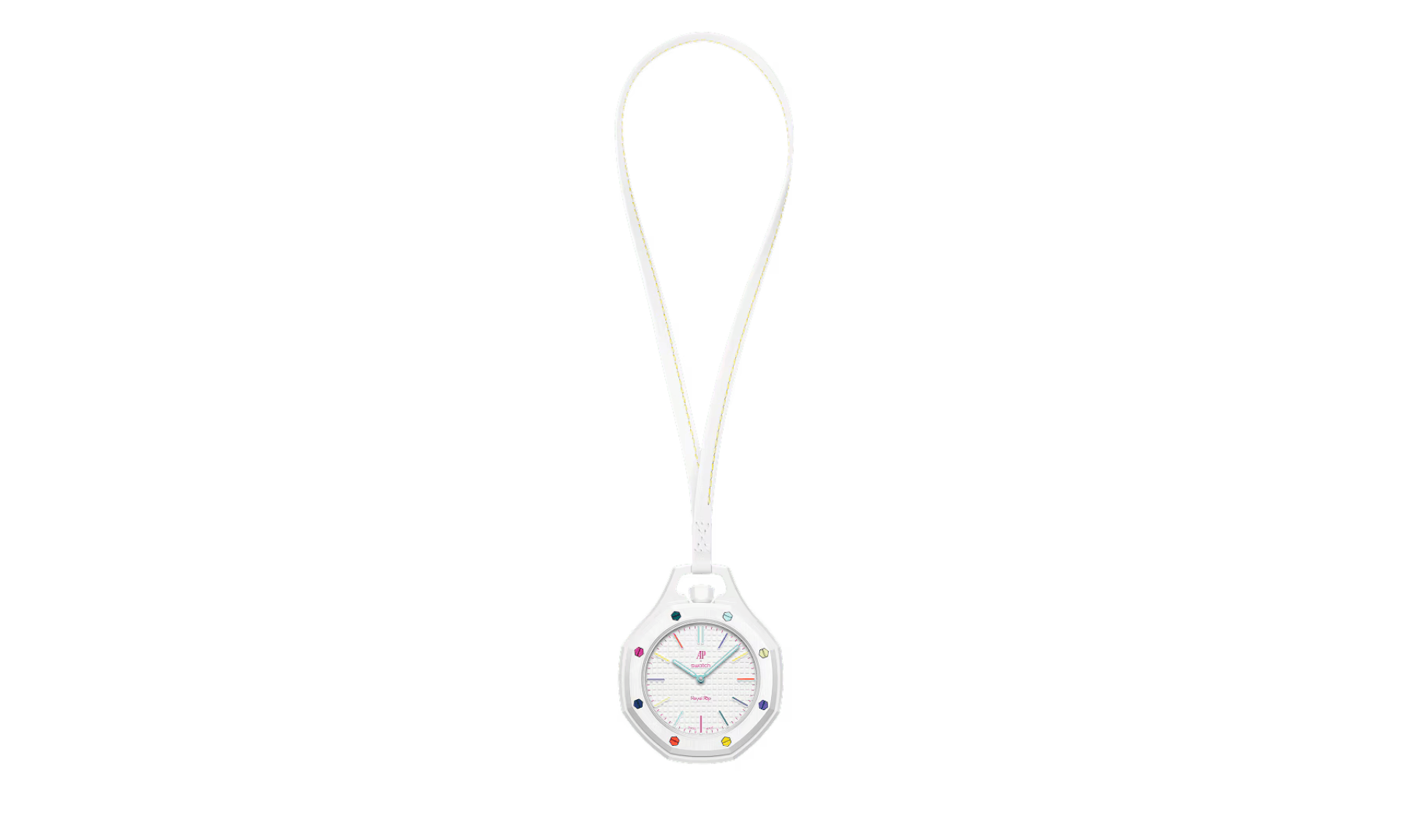 Swatch x Audemars Piguet Bioceramic Royal Pop Huit Blanc