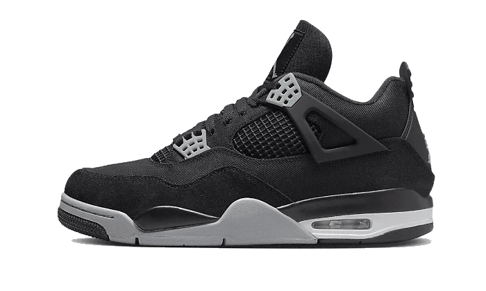 Air Jordan 4 Black Canvas (GS)