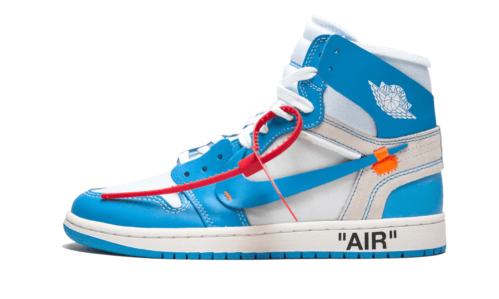 Air Jordan 1 Retro High Off-White University Blue UNC