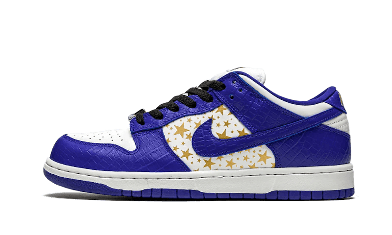 Nike SB Dunk Low Supreme Stars Hyper Royal