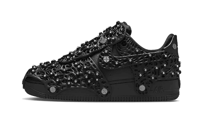 Nike Air Force 1 Low Swarovski Triple Black (W)