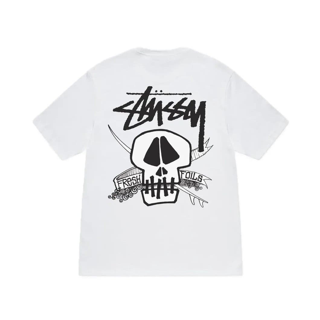 Stussy Fresh Foils Tee White