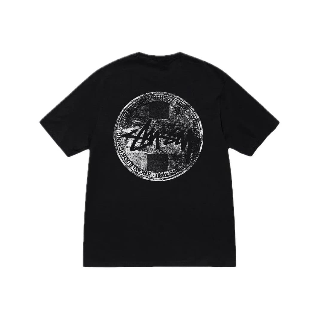 Stussy Dot Stamp Tee Black