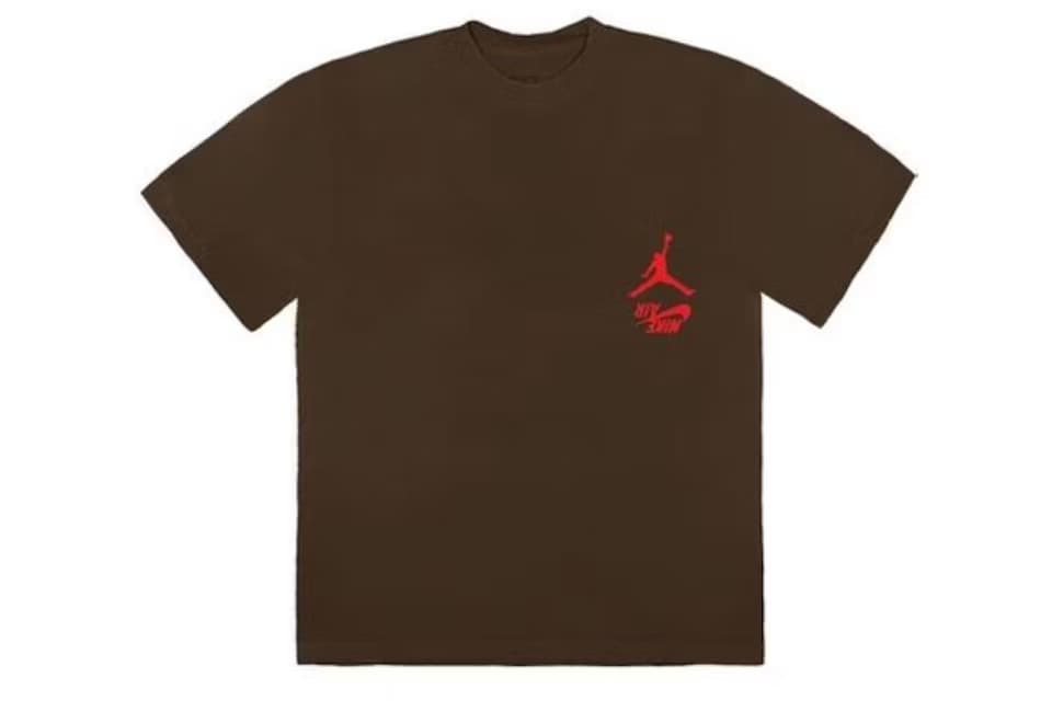 Travis Scott Jordan Cactus Jack Highest T-Shirt Brown