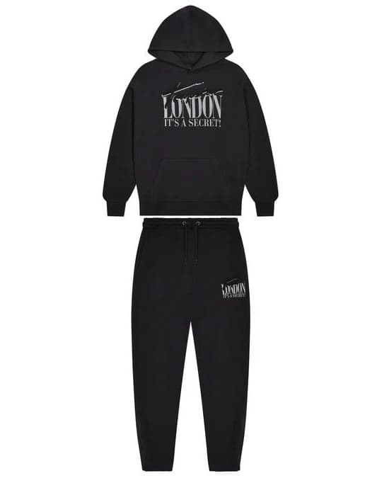 Trapstar Signature Tracksuit Black