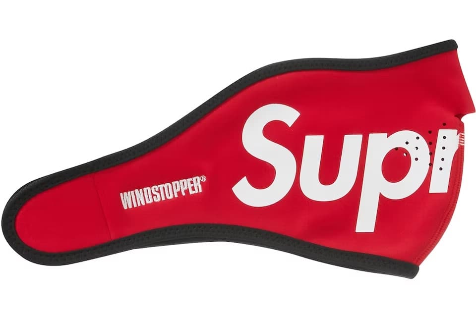 Supreme WINDSTOPPER Facemask Red