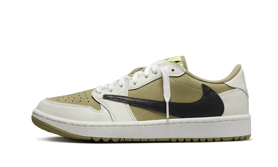 Air Jordan 1 Retro Low Golf Travis Scott Neutral Olive