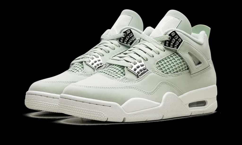 Air Jordan 4 Retro Seafoam Sail (W) | OVERCEZ