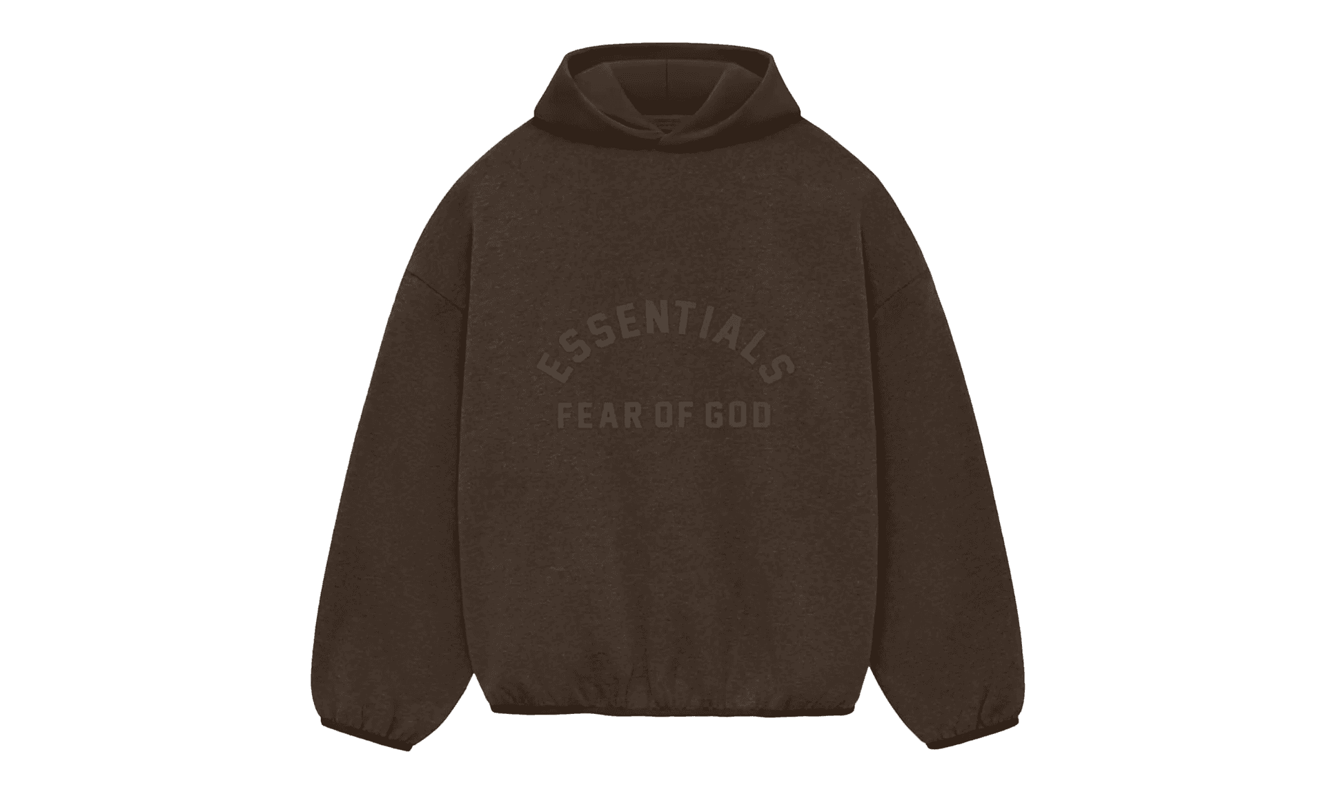 Fear of God Essentials Core Collection Nylon Fleece Hoodie Heather Wood/Wood