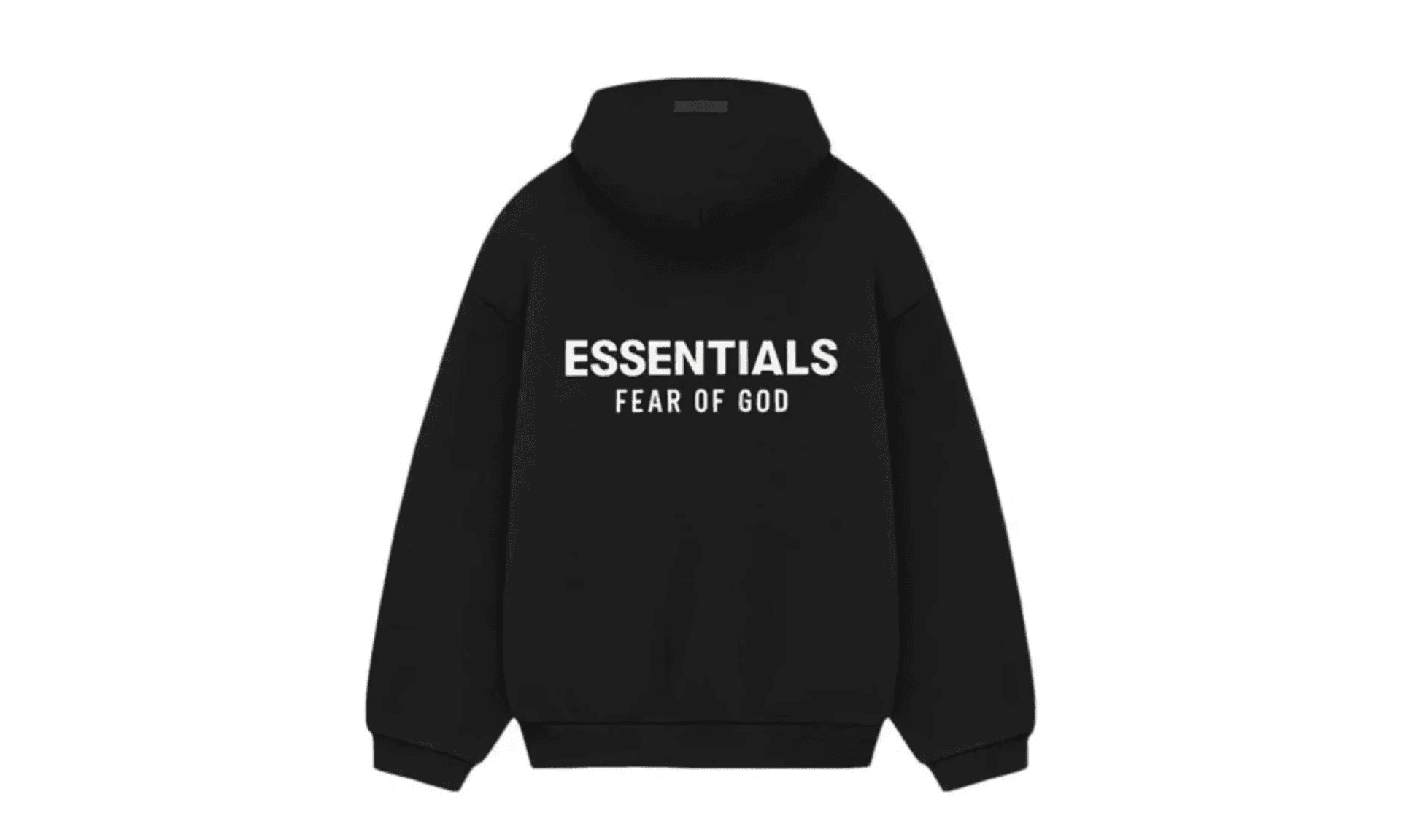 Fear of God Essentials Fleece Hoodie Black