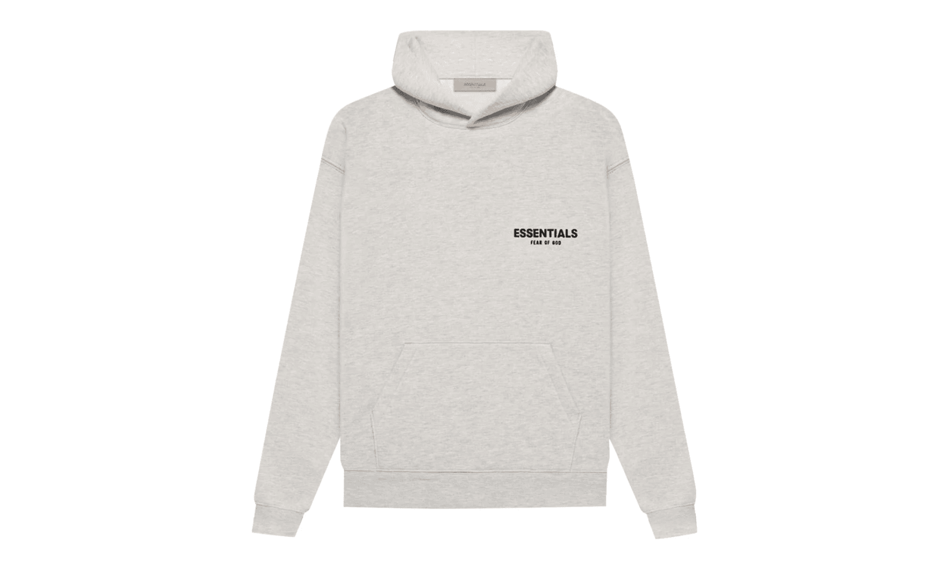 Fear of God Essentials Hoodie Light Oatmeal | OVERCEZ